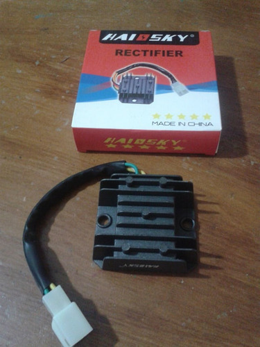 Imagen 1 de 2 de Regulador De Corriente 5 Cables Para Moto Jaguar,leon 150cc