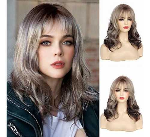 Pelucas - Peluca - Beweig Blonde Mixed Brown Wigs For Wo