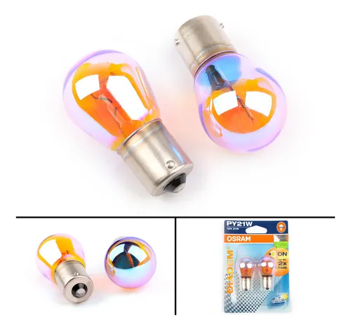 2 Bombillas Led Osram Py21w 7507lda 12v21w Bau15s 581lda