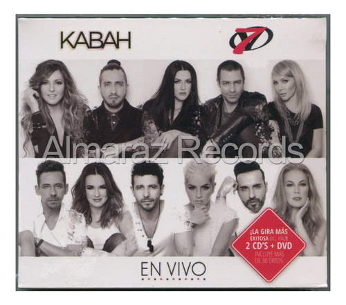 Ov7 & Kabah En Vivo 2cd+dvd
