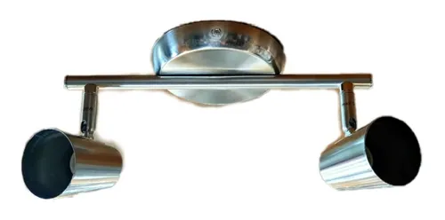 comprar Spot Aplique Varal De 2 Luces Color Nickel - 2 X Gu10