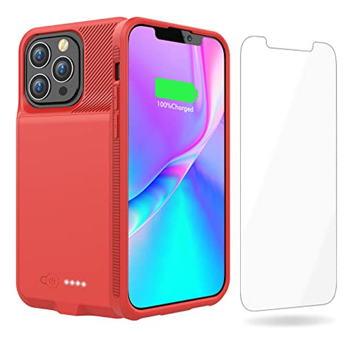 Gin Foxi Funda De Batería Para iPhone 13 Pro Max, Funda De C