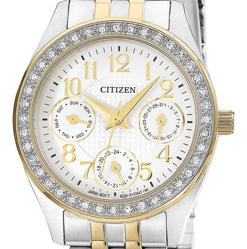 Relógio Feminino Citizen Bicolor Tz28388b