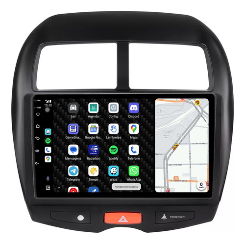 Multimidia 9p Asx 10/21 Carplay Android Auto Mp5 + Ré