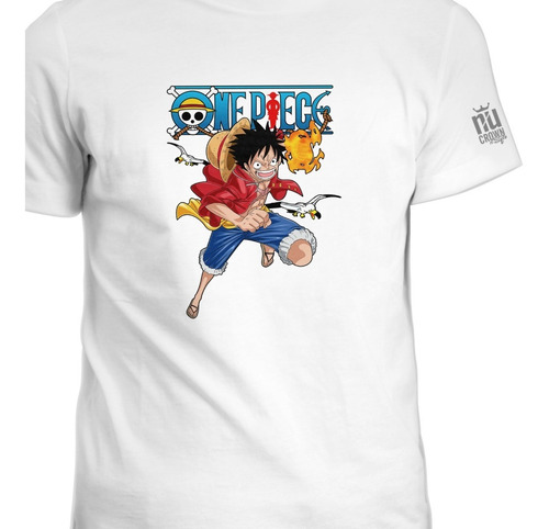 Camiseta Estampada One Piece Serie Anime Ink