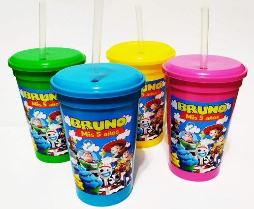 Vasos Plásticos Personalizados - Toy Story X10