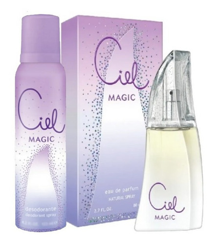 Perfume Mujer Ciel Magic Eau De Parfum 80ml + Desodorante