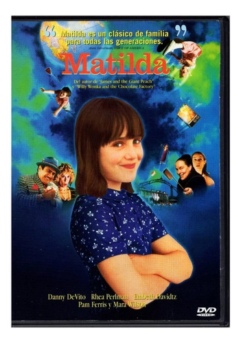 Matilda 1996 Mara Wilson Danny Devito Pelicula Dvd