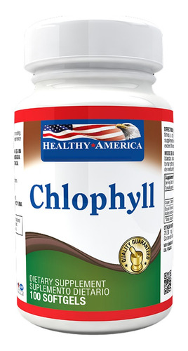 Cobre Copper Chlophyll 100mg 100 Softgels Healthy America