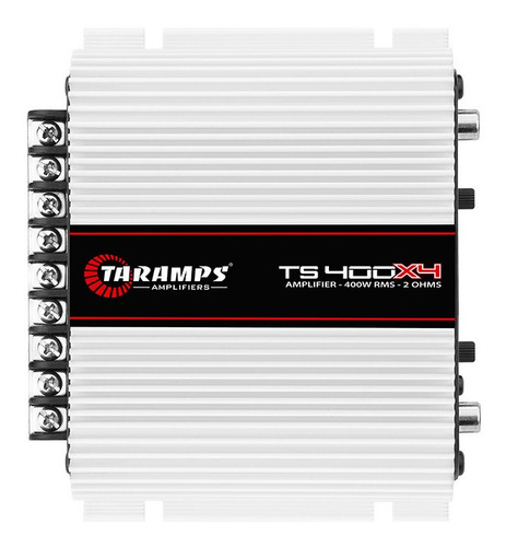 Imagem 1 de 6 de Modulo Taramps Ts 400x4 2 Ohm 400w Rms Ts 400 Amplificador