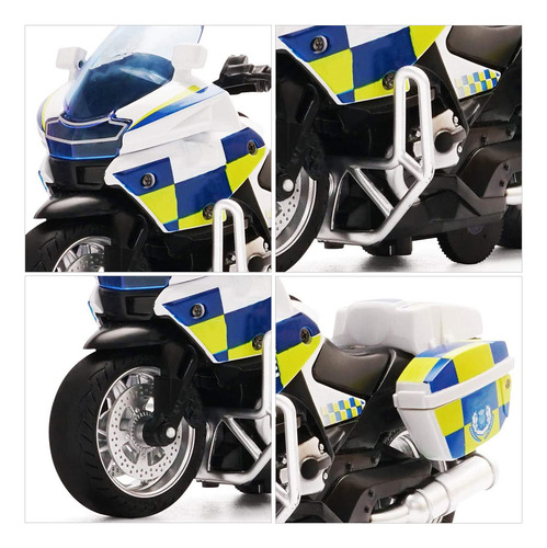 Minijuguete Para Motocicletas Con Tracción Por Fricción, 1 U