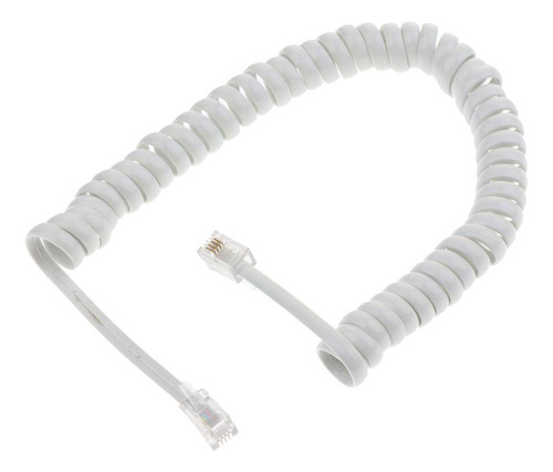 Cable De Línea 4p4c (5 Pies Desenrollado / 1 Pie Enrollado)