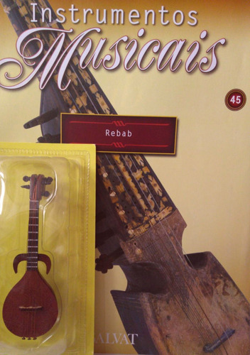 Miniatura Instrumento Musical Rebab Nº 45 - Salvat