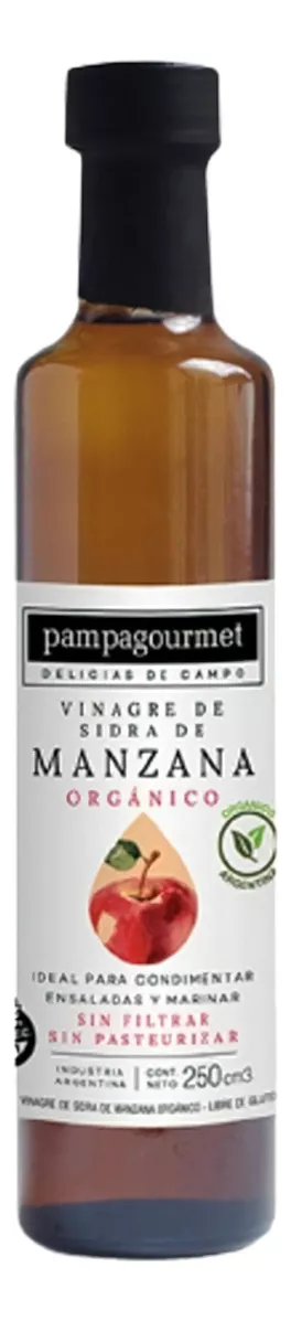 Tercera imagen para búsqueda de vinagre de sidra de manzana organico