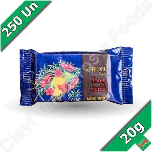 Sabonete Grion Flores E Frutas 20g (250 Un)