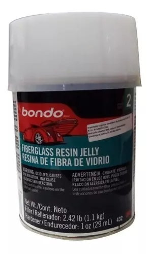 Bondo Resina de fibra de vidrio de 1 Cuarto