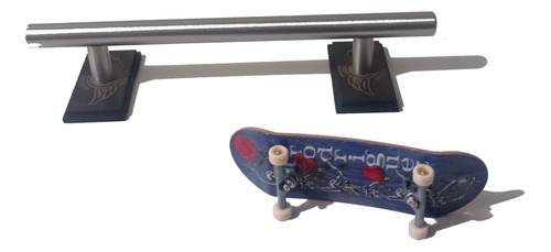 Riel Rail Fingerboard Patineta Para Dedos Mini Skate B2