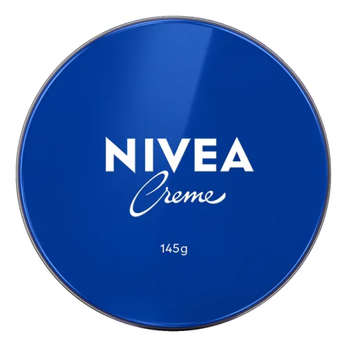 NIVEA Creme Hidratante Lata 145g, Hidratação Profunda 24h, Corpor...