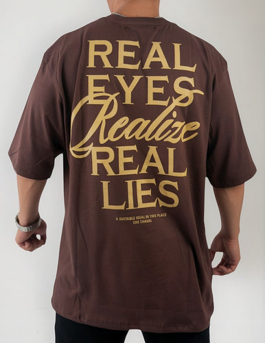 Remera Oversize Hombre Urbana Remeron Gym Xl Real