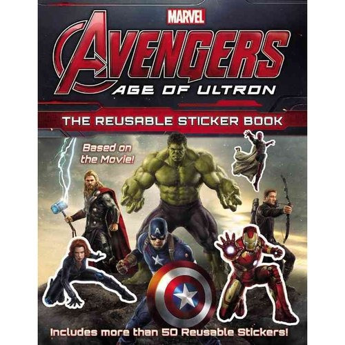 Marvel Avengers: Edad De Ultron: El Reutilizables Libro De