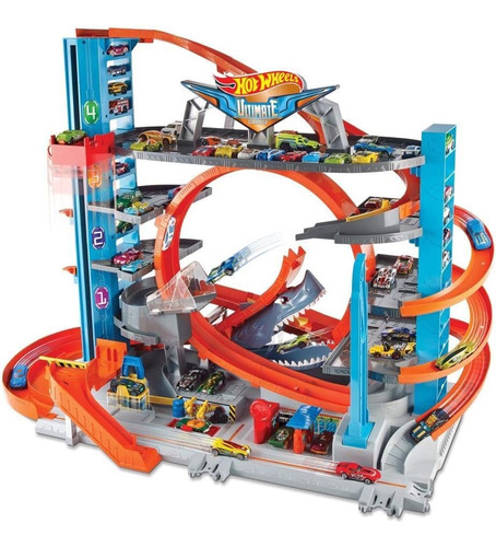 Hotwheels City Ultímate Garage Ataque Tiburón