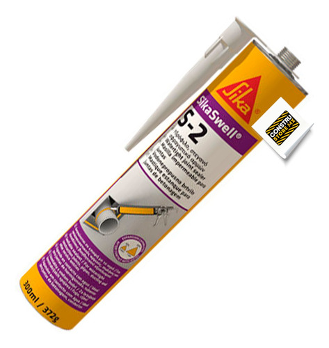 Sika Swell S2 Sello Para Juntas Frías Hidro Expandible 300ml Rojo Óxido