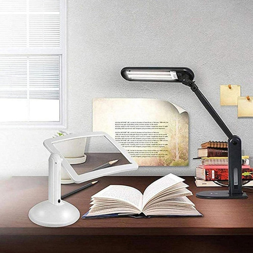 Para Lupa Con Luz Y Soporte Lupa Para Lectura Lupa Portátil