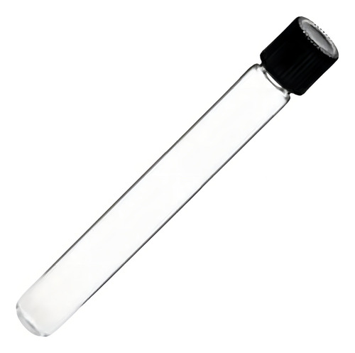 Kit C/ 10 Tubos De Ensaio Com Tampa Rosqueável 25x200mm 75ml