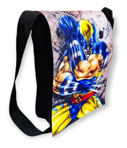 Maleta Bolso Carriel Manos Libres Wolverine X Men Anime