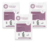 Comprar Pack 3 Sustrato Suculentas 60l Compost+arena+perlita+f. Coco
