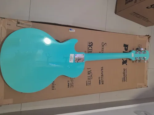 Guitarra Epiphone Les Paul Sl Blue Pacific Blue | MercadoLivre