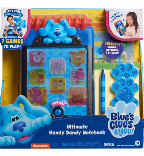 Pistas De Blue's Ultimate Handy Dandy Notebook
