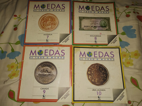 Revistas Moedas De Todo O Mundo 10 Fascículos 1992 (Usado)