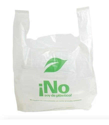 Bolsa Camiseta No Soy De Plástico Ecoshell |caja|