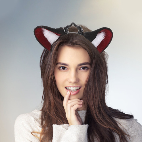 Diadema Con Forma De Cuerno De Demonio Para Halloween, Oreja