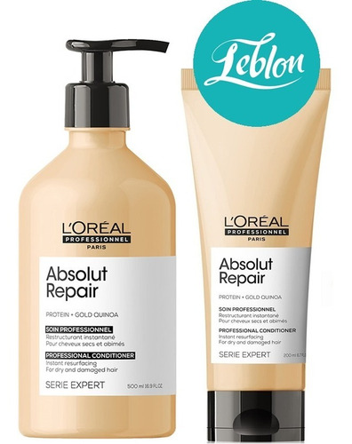 L'oréal Professionnel Absolut Repair Shampoo 500ml + Acond.