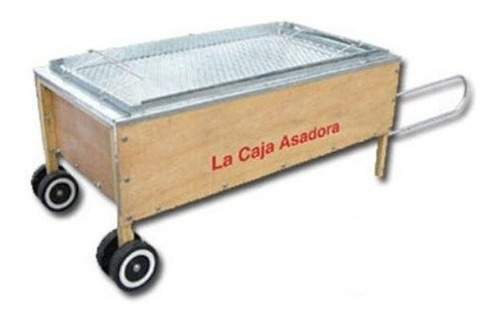 Caja Asadora Grande Parrilla De Fosa Asador Portátil