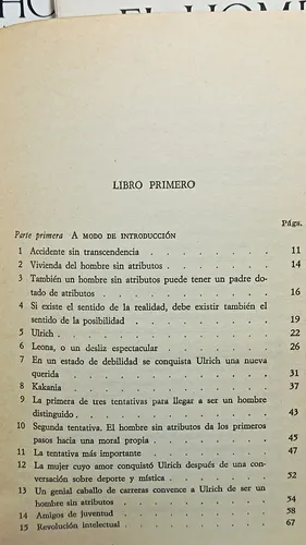 El Hombre Sin Atributos - Robert Musil - Seix Barral 3 Tomos (Usado)