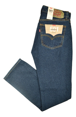 Pantalón Levis Original 501 Azul