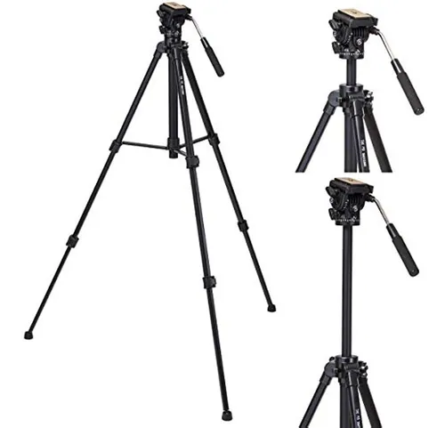 Trípode De Cámara De Video Plegable Takama De 66 Y 3 Seccio