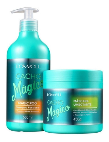 Lowell Cacho Mágico Sh Funcional 500ml + Másc Umectante 450