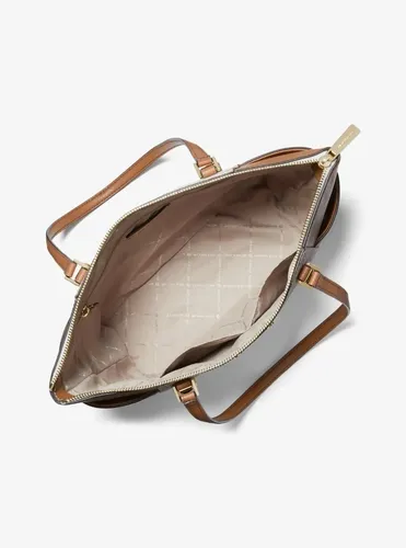 Michael kors jet set monogram tote bag deals