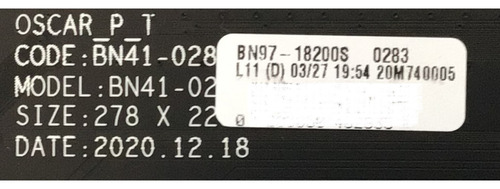 Kit Samsung Original Bn94-16880h Bn4401130a Qn75qn800afxza (Usado)