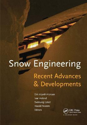 Libro Snow Engineering 2000: Recent Advances And Developm...