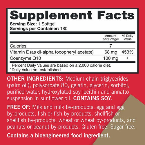 Suplemento En Cápsula Qunol Suplemento Ubiquinol X 0g