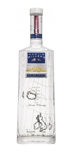 Gin Inglês Martin Millers 700ml Unidade Clássico Gin Inglês 