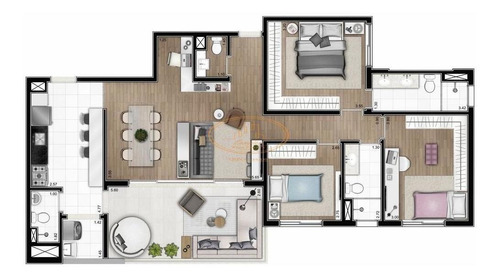 Apartamento Com 4 Dormitório(s) Localizado(a) No Bairro Perdizes Em São Paulo / São Paulo - 2974:906134