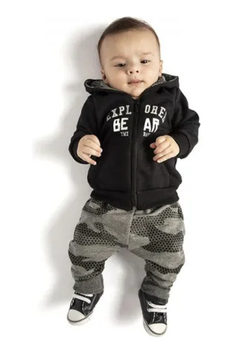 Roupa sales camuflada bebe