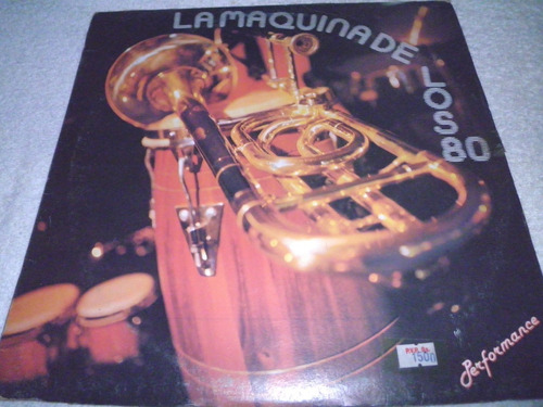 Disco De Salsa En Vinyl 12'' De La Maquina De Los 80 (1985)