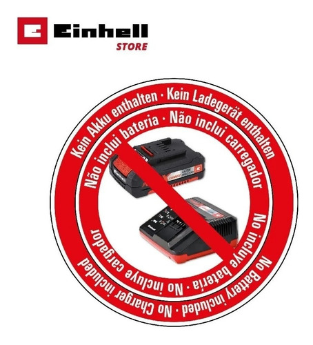 Imagen 2 de 9 de Motosierra Inalambrica Einhell Fortexxa 18/30 Solo